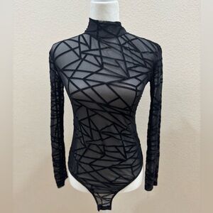 Women’s black, bodysuit size m